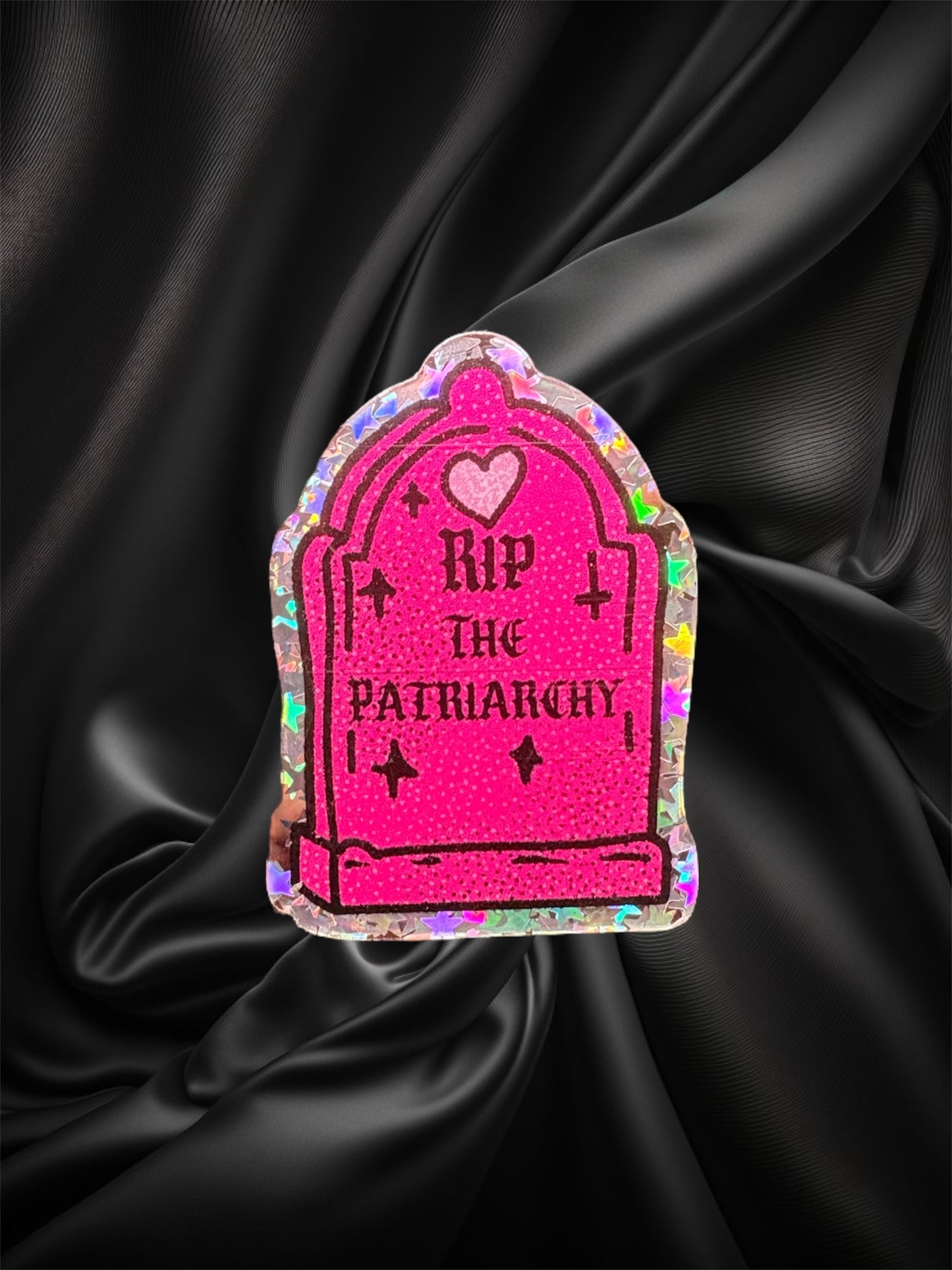 RIP THE PATRIARCHY Acrylic Pin