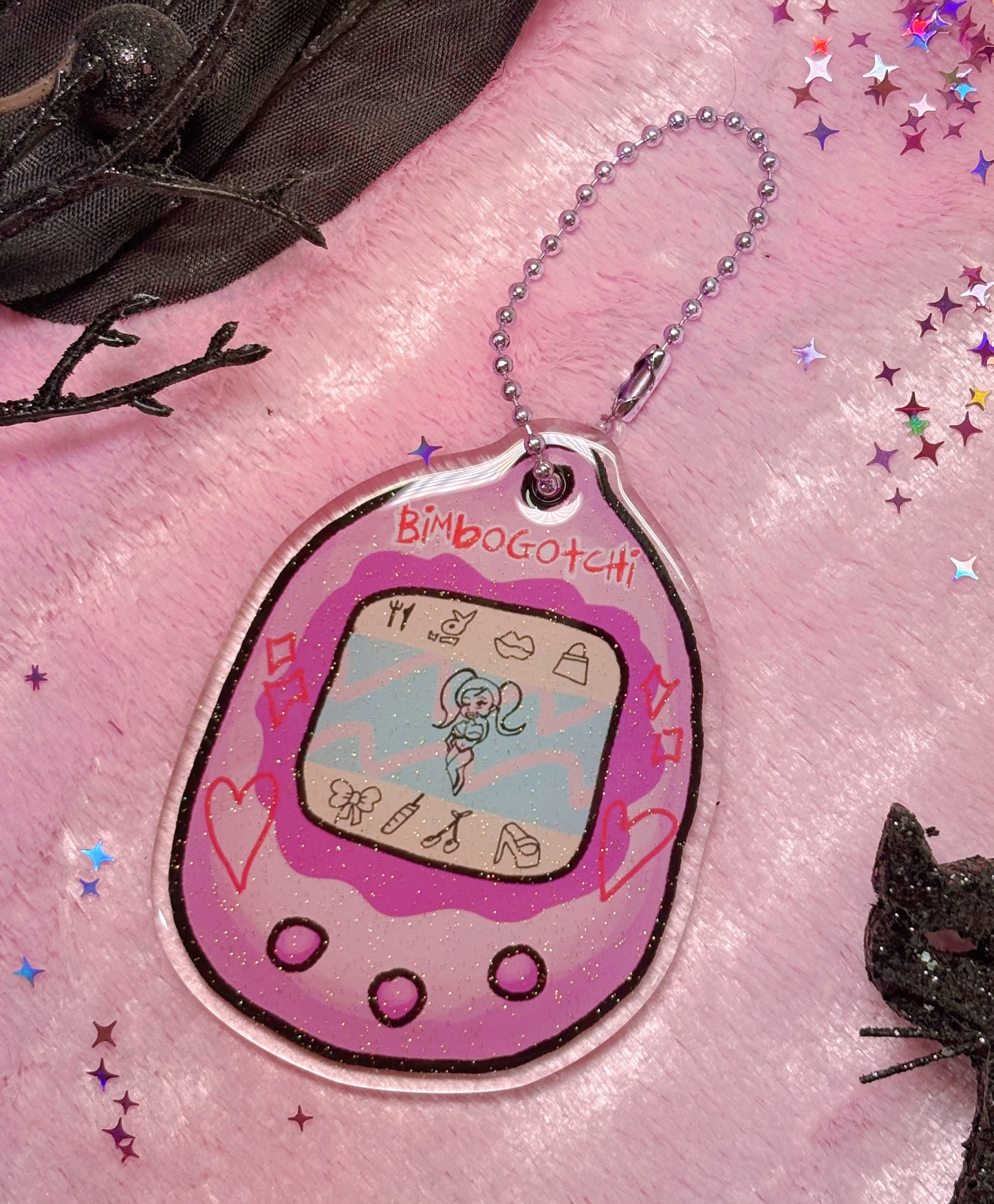 BIMBOGOTCHI Keychain