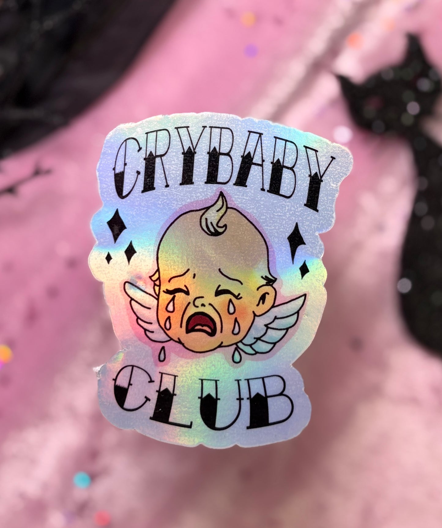 CRYBABY CLUB Sticker