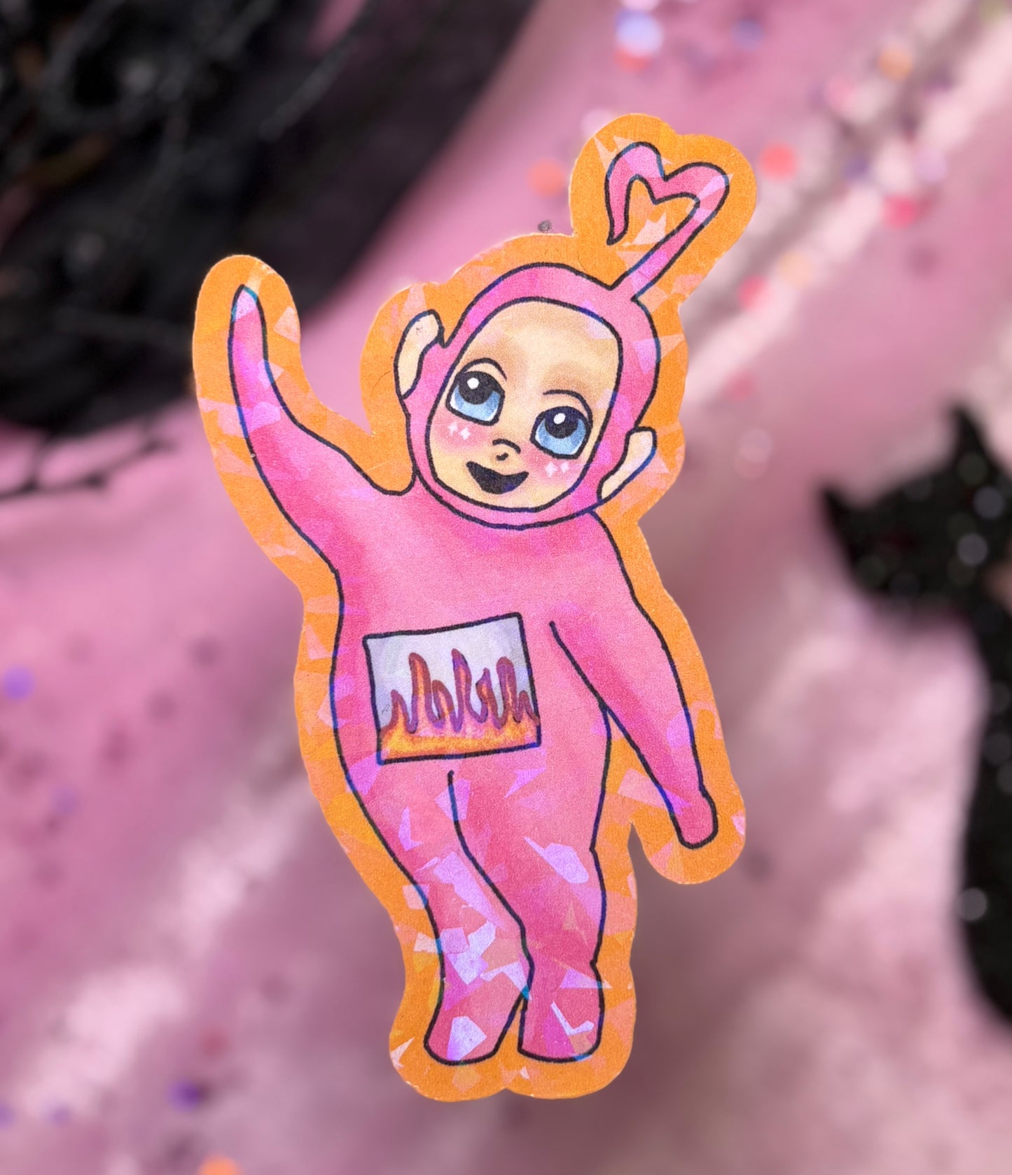 PINKIETUBBIE Sticker
