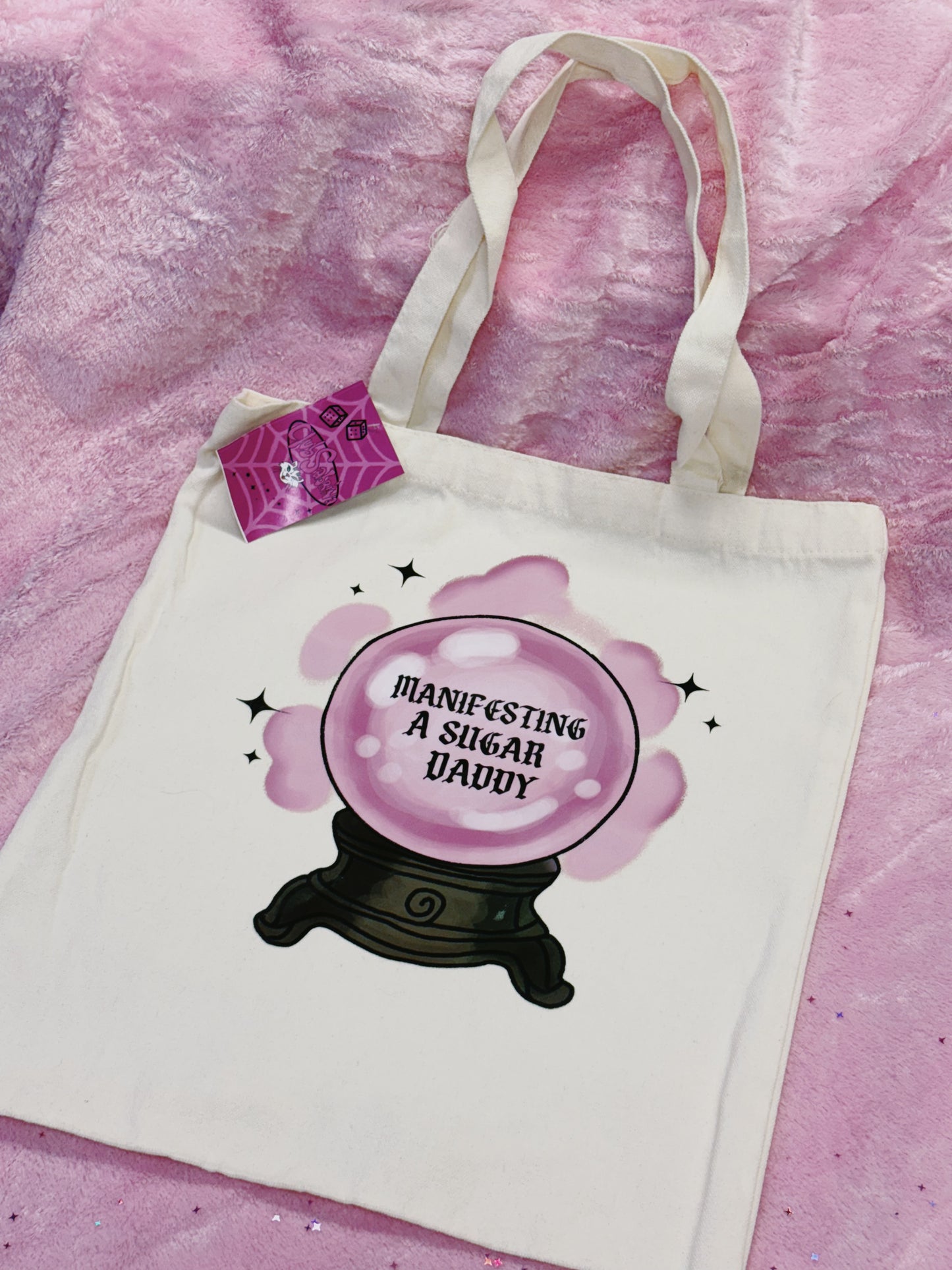 MANIFESTING A SUGAR DADDY Tote Bag