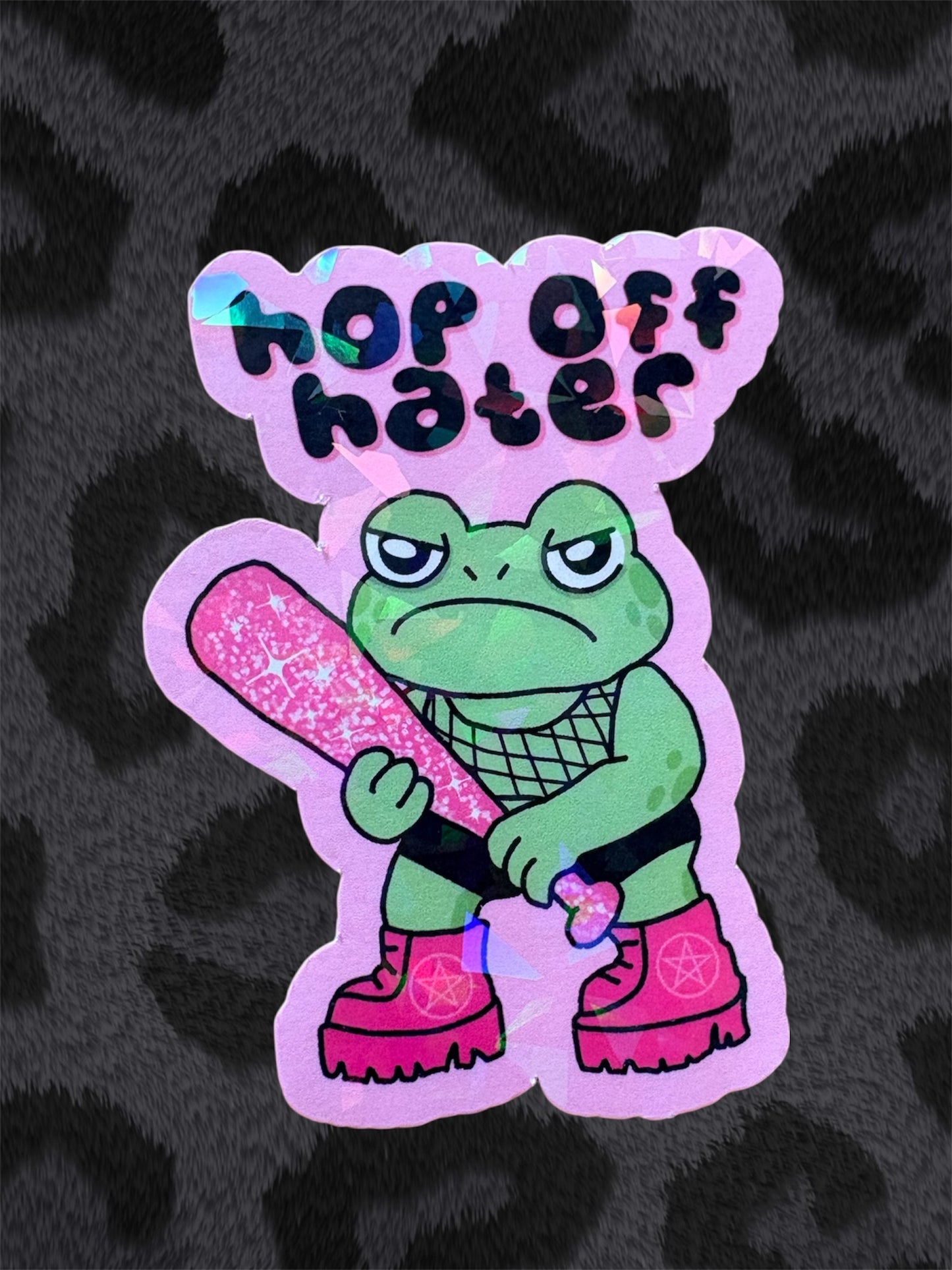 HOP OFF HATER Sticker