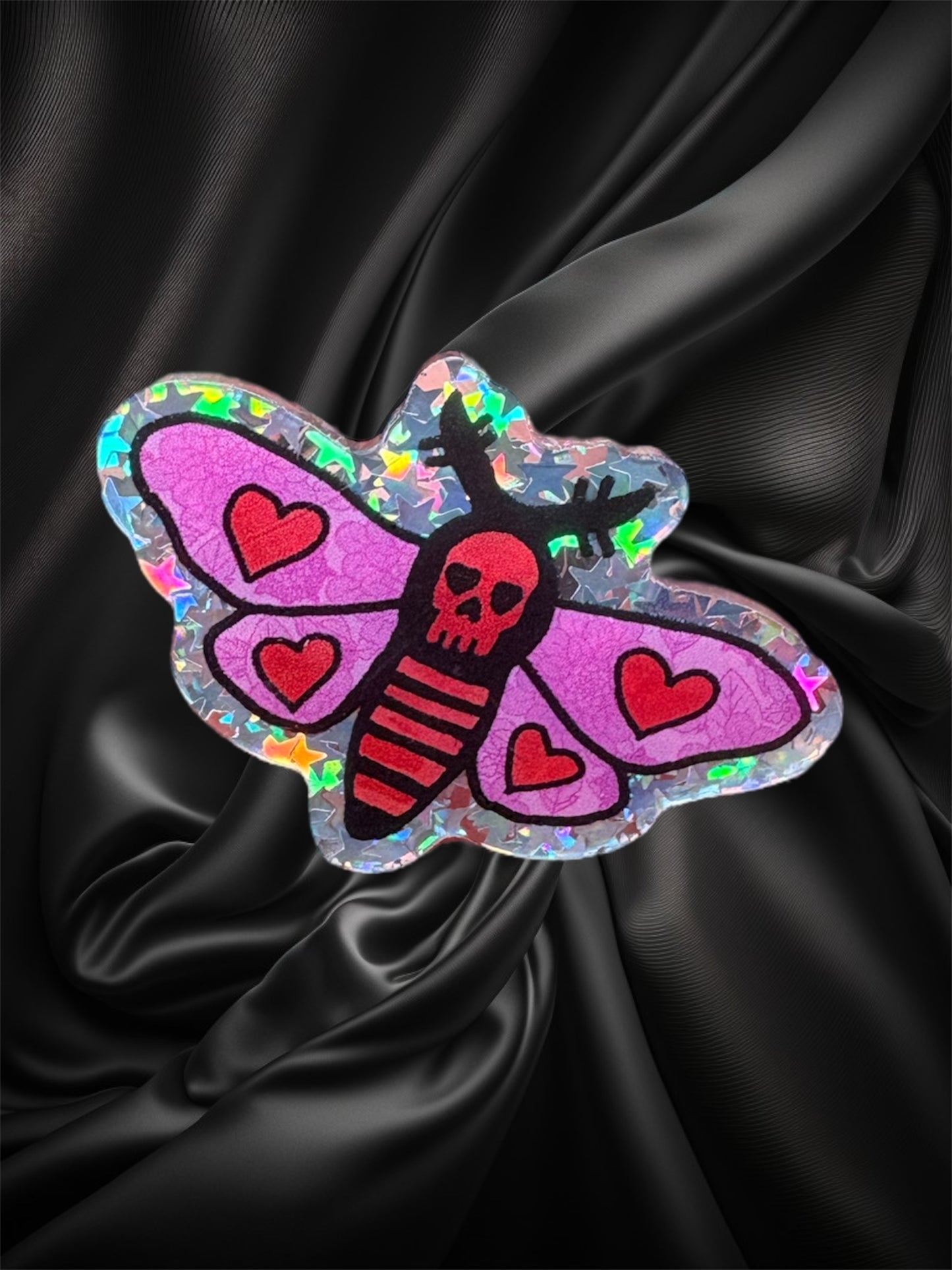 DEATHMOTH Acrylic Pin