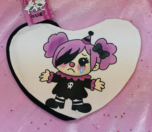 EMO CLOWN BABY Zipper Pouch